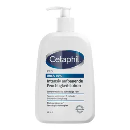Cetaphil Pro Urea 10% loção hidratante de construção intensiva, 500 ml