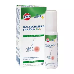 EMSER Spray para dor de garganta para crianças, 30 ml