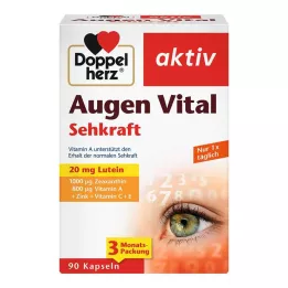 DOPPELHERZ Cápsulas ativas Eye Vital Vision, 90 unidades