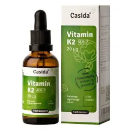 Gotas de vitamina K2 MK7 vegan, 50 ml