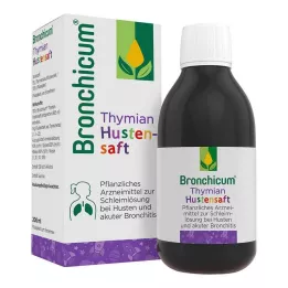 BRONCHICUM Xarope para tosse de tomilho, 200 ml