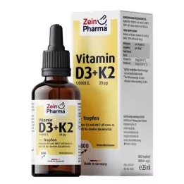 VITAMIN D3+K2 MK-7 gotas para uso oral, alta dose, 25 ml