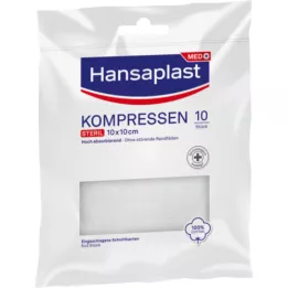 HANSAPLAST Compressas estéreis 10x10 cm, 5X2 pcs