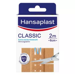 HANSAPLAST Gesso clássico 6 cmx2 m, 1 peça