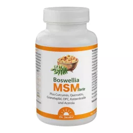 BOSWELLIA MSM comprimidos fortes Dr. Jacob, 90 unidades