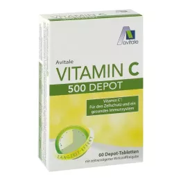 VITAMIN Comprimidos de depósito de 500 mg C, 60 unidades