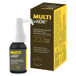 MULTIVITDK Solução Vitamina D3+K2, 10 ml