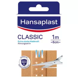 HANSAPLAST Gesso clássico 6 cmx1 m, 1 peça