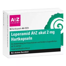 LOPERAMID AbZ akut 2 mg cápsulas duras, 10 unidades