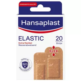 HANSAPLAST Tiras elásticas de gesso, 20 peças