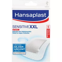 HANSAPLAST Penso antibacteriano para feridas sensíveis.8x10 cm, 5 unid