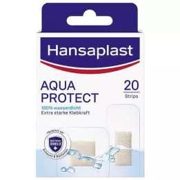 HANSAPLAST Tiras de gesso Aqua Protect, 20 peças