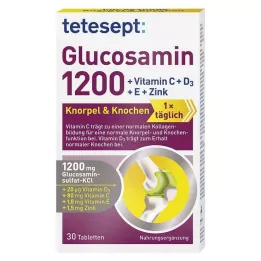 TETESEPT Glucosamina 1200 comprimidos revestidos por película, 30 unidades