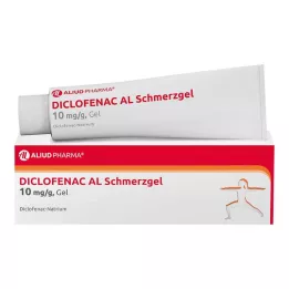 DICLOFENAC AL Gel para dor 10 mg/g, 150 g