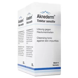 AKNEDERM Tintura sensível, 2X50 ml