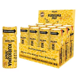 BERLINA Ampolas para beber Turmeric Shot, 12X60 ml