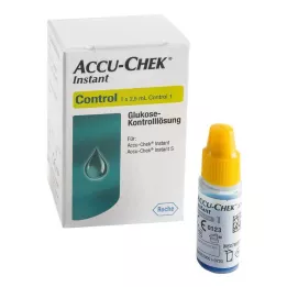 ACCU-CHEK Solução de controle instantâneo, 1X2,5 ml