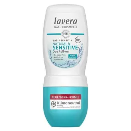 Lavera Desodorante Roll-on base sens.natural & sens., 50 ml