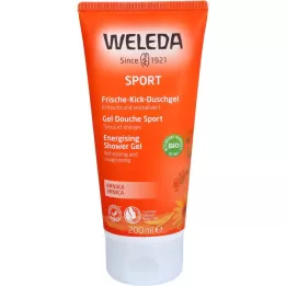 WELEDA Gel de banho Sport Freshness Kick Arnica, 200 ml