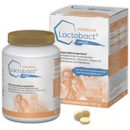 LACTOBACT PREMIUM IMMUN Comprimidos mastigáveis, 60 unidades