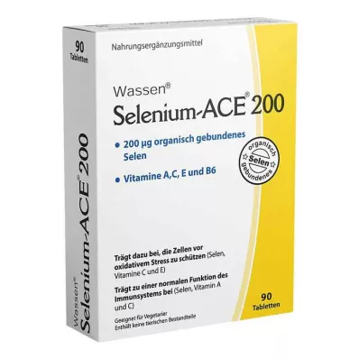 SELENIUM ACE 200 comprimidos, 90 unidades