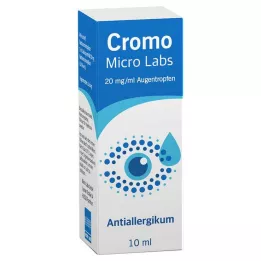 CROMO MICRO Labs 20 mg/ml colírio, 10 ml