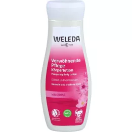 WELEDA Loção Corporal Wild Rose Pampering Care, 200 ml