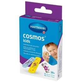 cosmos® kids emplastros infantis 2 tamanhos, 20 peças