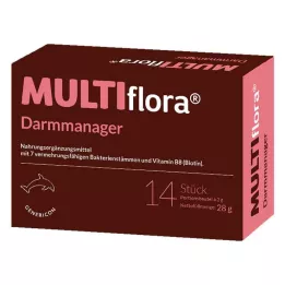 MULTIFLORA Bolsas Darmmanager, 14 peças