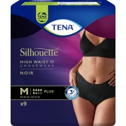 TENA SILHOUETTE mais M noir, 9 peças