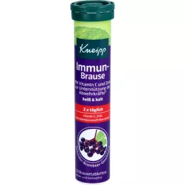 KNEIPP Comprimidos efervescentes de vitamina C+zinco Immune Brause, 20 unidades