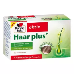 DOPPELHERZ Ampolas Hair Plus, 7 unidades