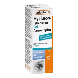HYALURON-RATIOPHARM Colírio em gel, 10 ml
