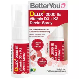 BETTERYOU Vitamina D3+K2 spray direto, 12 ml