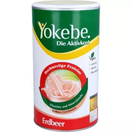 YOKEBE Pó NF2 de morango sem lactose, 500 g