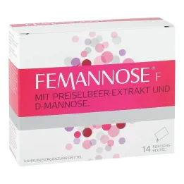 Sachês de grânulos de Femannose F, 14 unidades