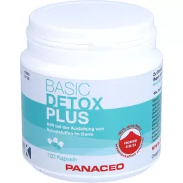 PANACEO Cápsulas Basic Detox Plus, 100 unidades