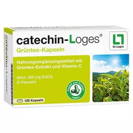 CATECHIN-Cápsulas de chá verde Loges, 120 unidades
