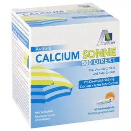 CALCIUM SONNE 500 Palitos de Porção Direta, 60 unidades