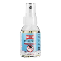 Ballistol Spray de bomba clássico repelente de mosquitos sem picadas, 20 ml