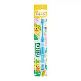 GUM Escova de dentes para bebês de 0 a 2 anos, 1 unidade