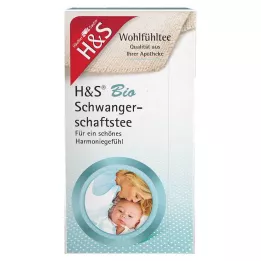 H&S Sacos de filtro de chá orgânico para gravidez, 20X2 g