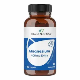 Cápsulas de Magnésio 400 mg Extra, 120 unidades