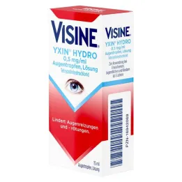 Visine® Yxin® Hydro 0,5 mg/ml colírio, 15 ml