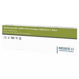 MEDICOVID-Ag SARS-nariz de autoteste de antígeno CoV-2, 1 unidade