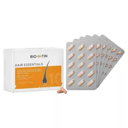 BIO-H-TIN Cápsulas de micronutrientes Hair Essentials, 90 unidades