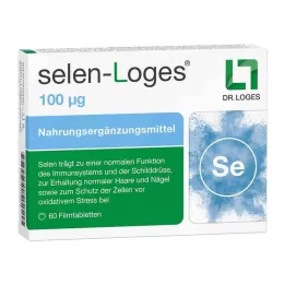 SELEN-LOGES Comprimidos revestidos por película de 100 mg, 60 unidades
