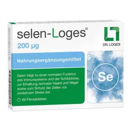 SELEN-LOGES Comprimidos revestidos por película de 200 µg, 60 unidades