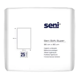 Base de proteção para cama Seni® Soft Super 90x60 cm, 25 un