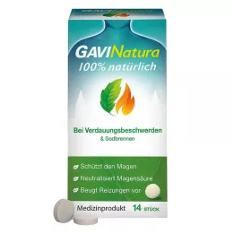 GAVINATURA naturalmente para problemas digestivos.Lut., 14 pcs